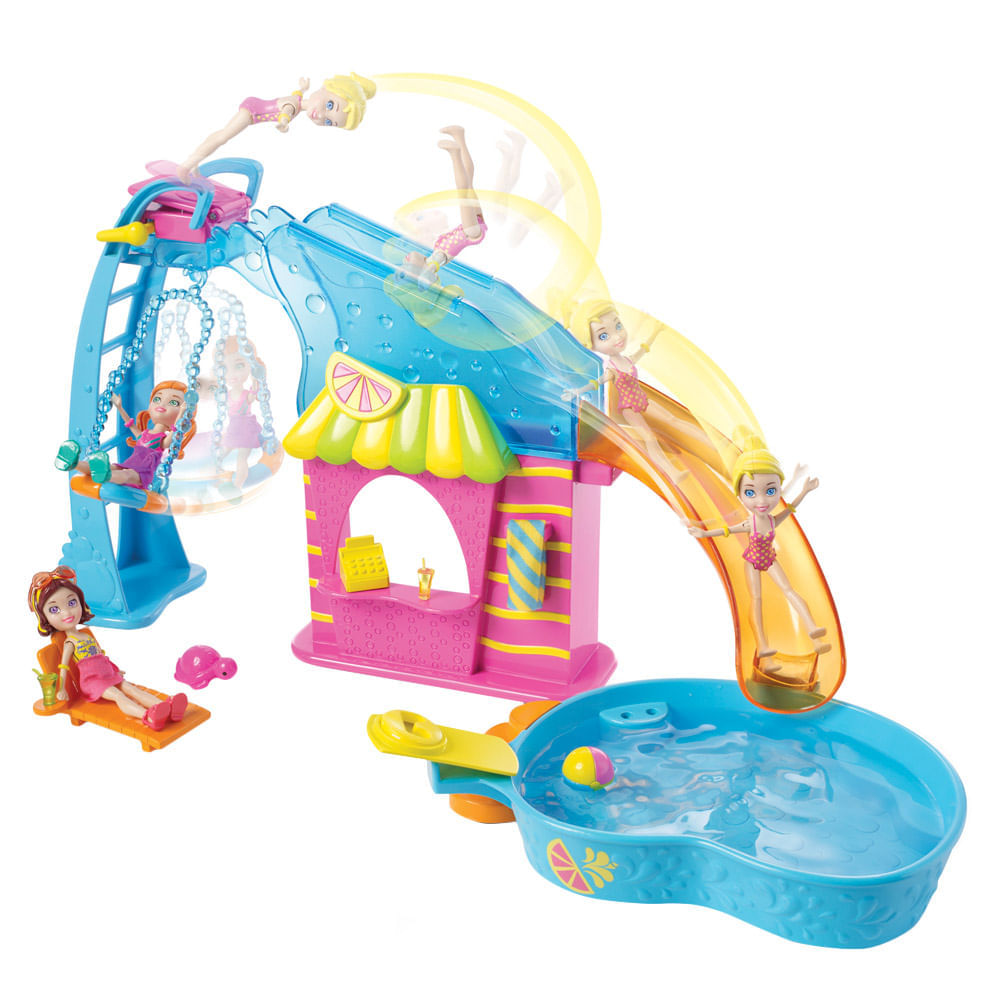 Polly pocket tobogan splash 27cm