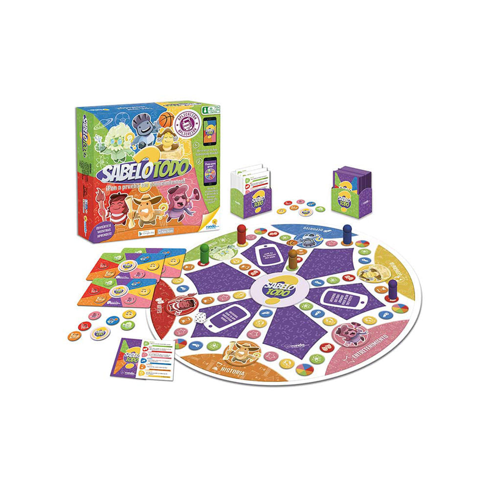Juego de mesa Sabelotodo Ronda