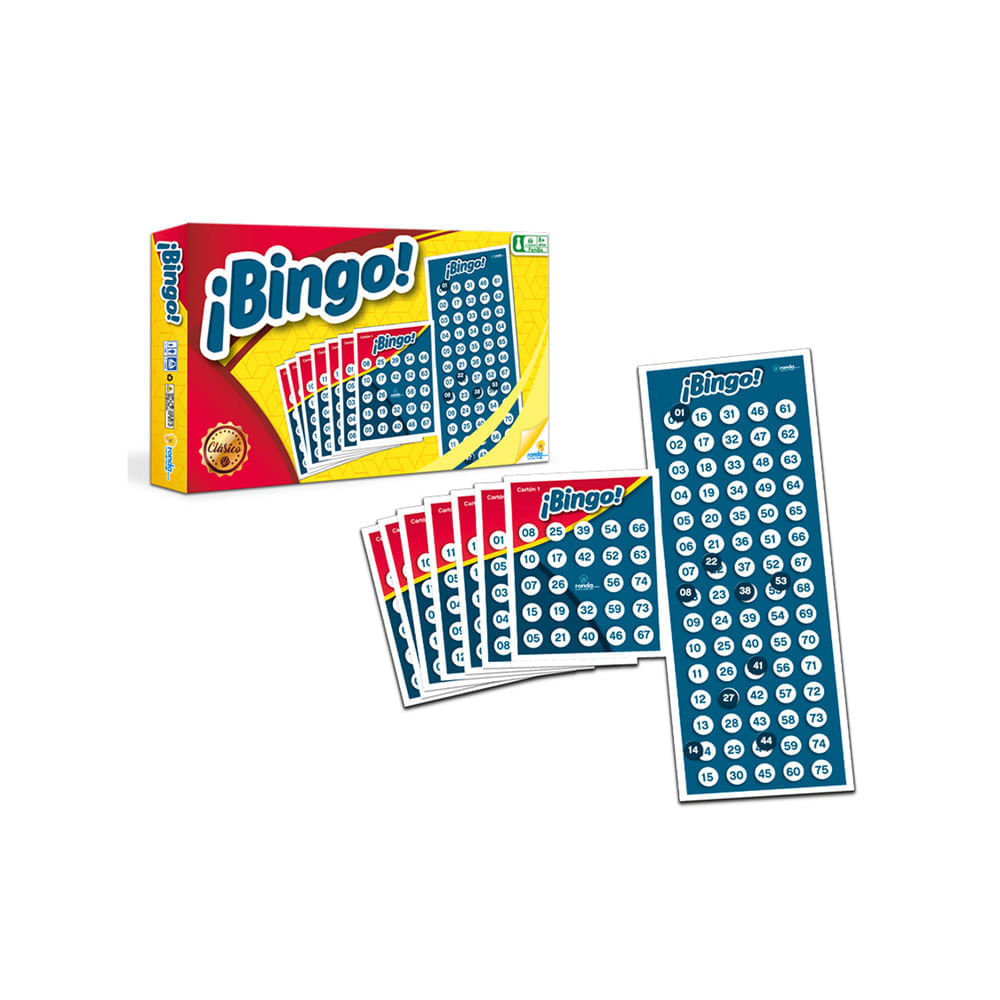 Juego de mesa Bingo clásico
