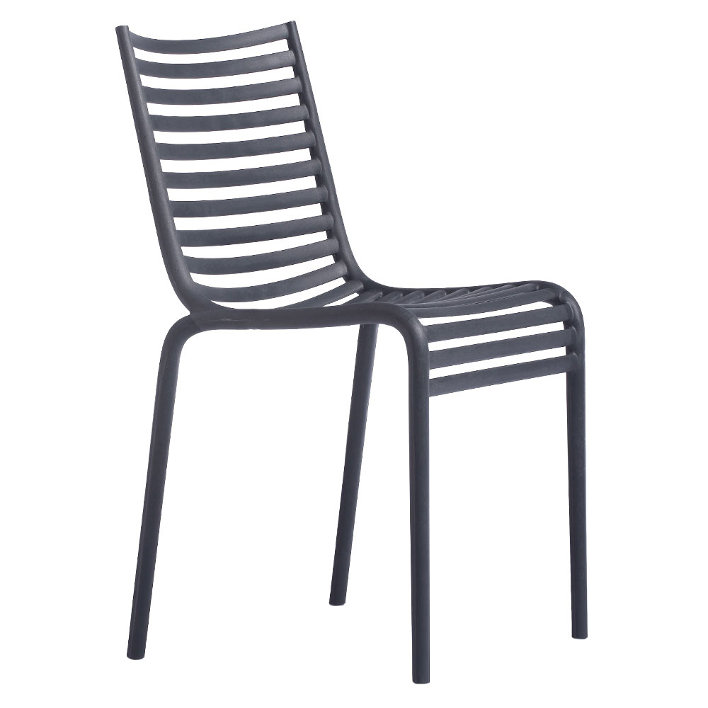 Silla madrid gris oscuro 83 x 52,5 x 46,5cm Rta