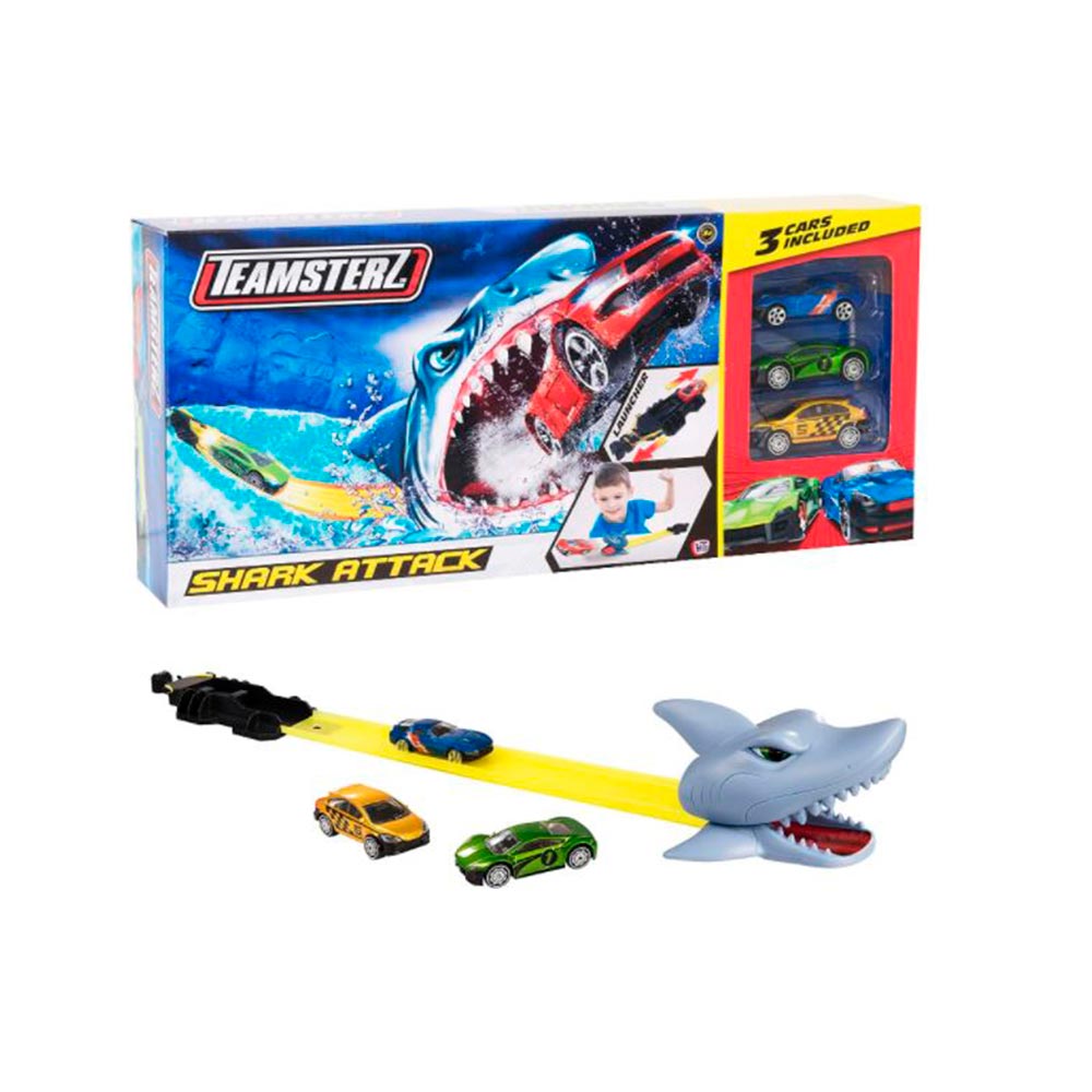 Shark attack track set pista de carros teamterz