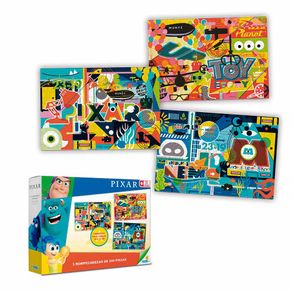 Rompecabezas 3 x 250 piezas pixar unitoys