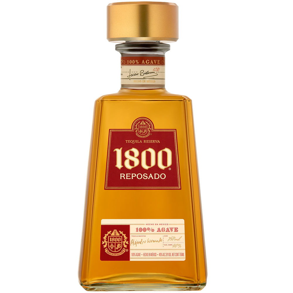 Tequila reserva 1800 reposado x 750 ml