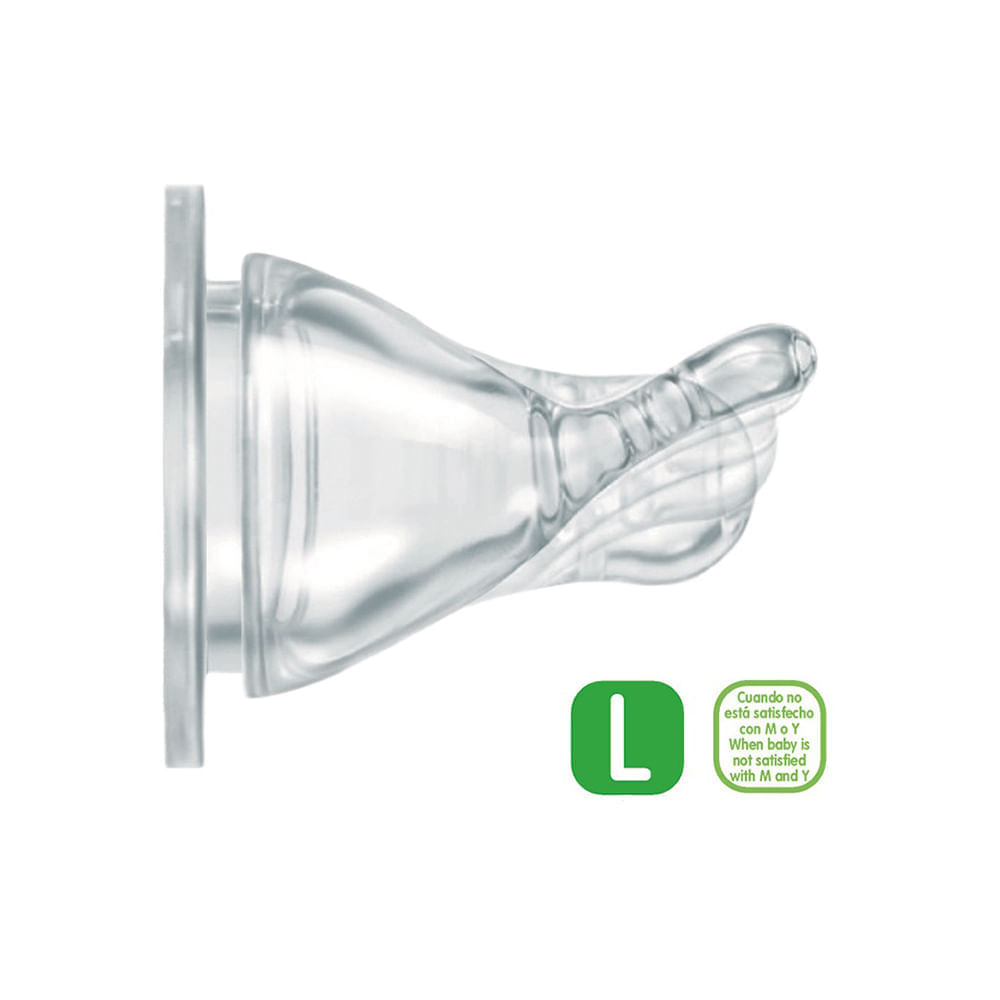 Chupo Boca Estándar x 2 Talla L Pigeon