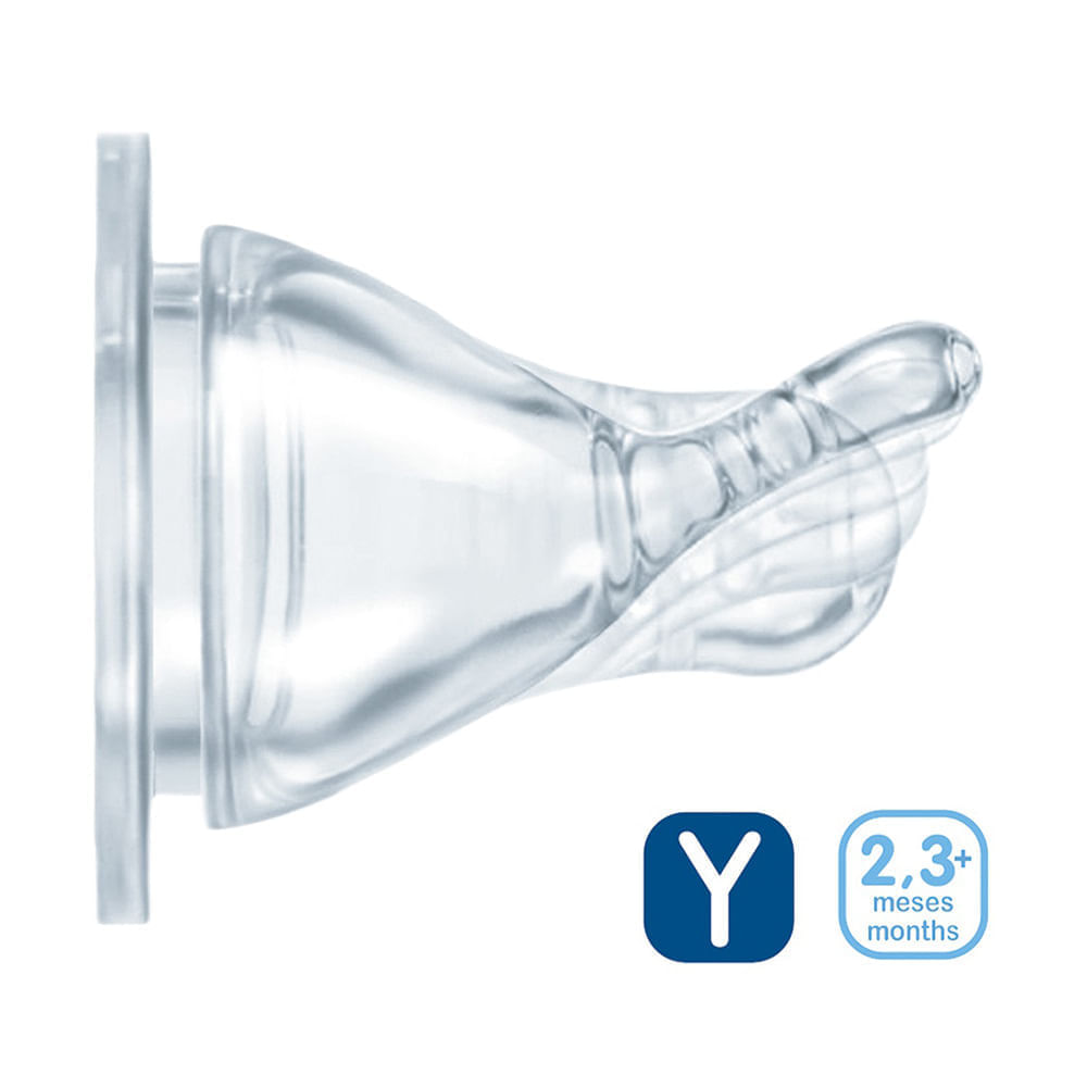 Chupo Boca Estándar x 2 Talla Y Pigeon