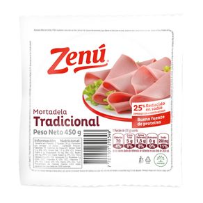 Mortadela tradicional Zenú x450g
