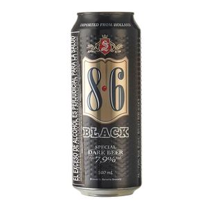 Cerveza 8.6 Black Lata X500Ml
