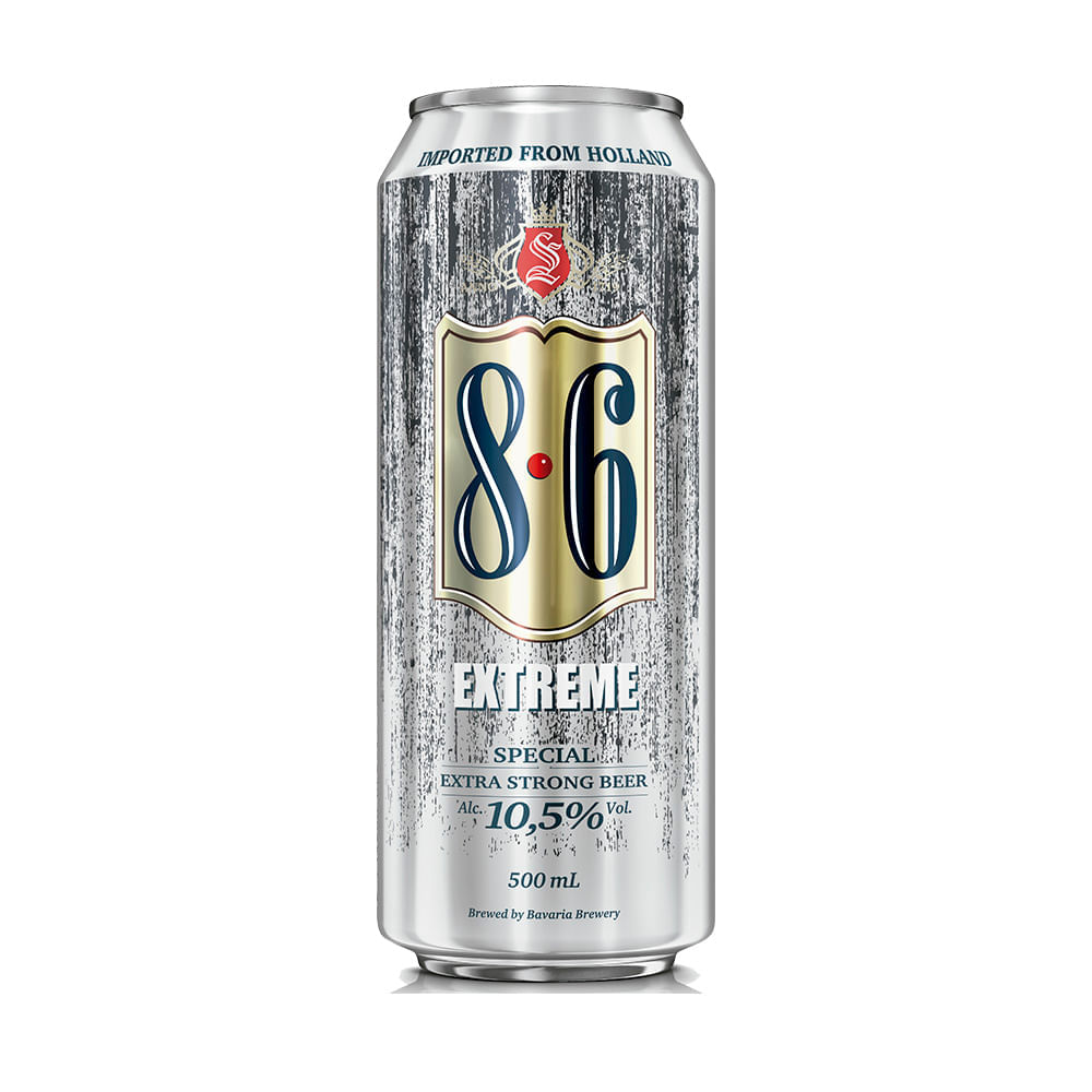 Cerveza 8.6 Extreme Lata x 500 Ml