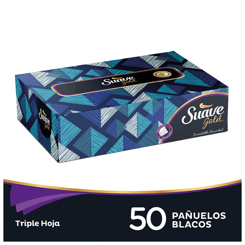 Pañuelo Suave Gold Facial Pequeño