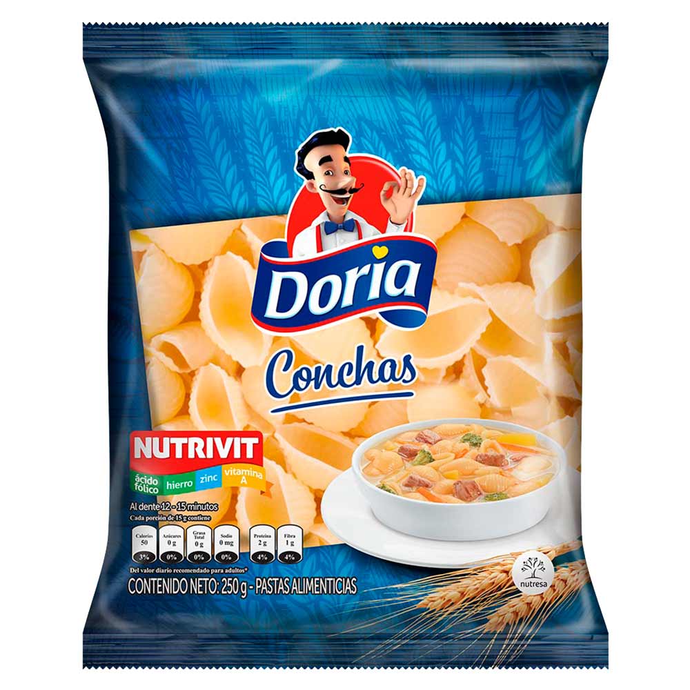 Pasta Clásica Concha Doria x 250 g.