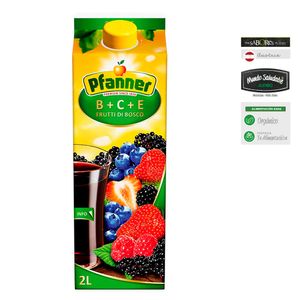 Jugo Pfanner Frutos Del Bosque Vitamina B+C+E x 2Lt