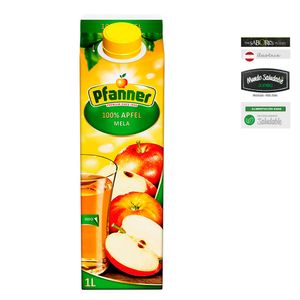 Jugo Pfanner 100% Manzana x 1 Lt