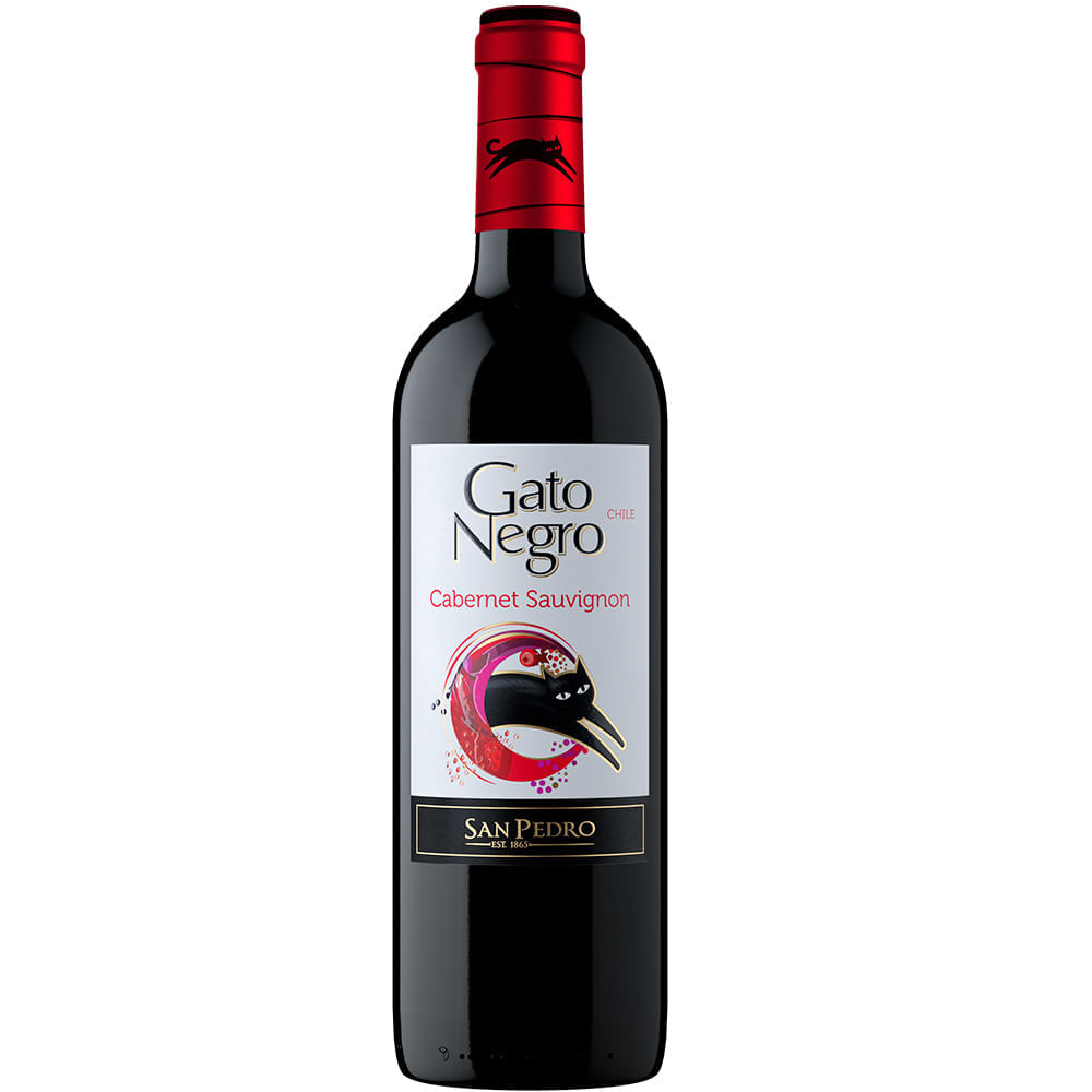 Vino Tinto Gato Negro Cabernet Sauvignon 750ml