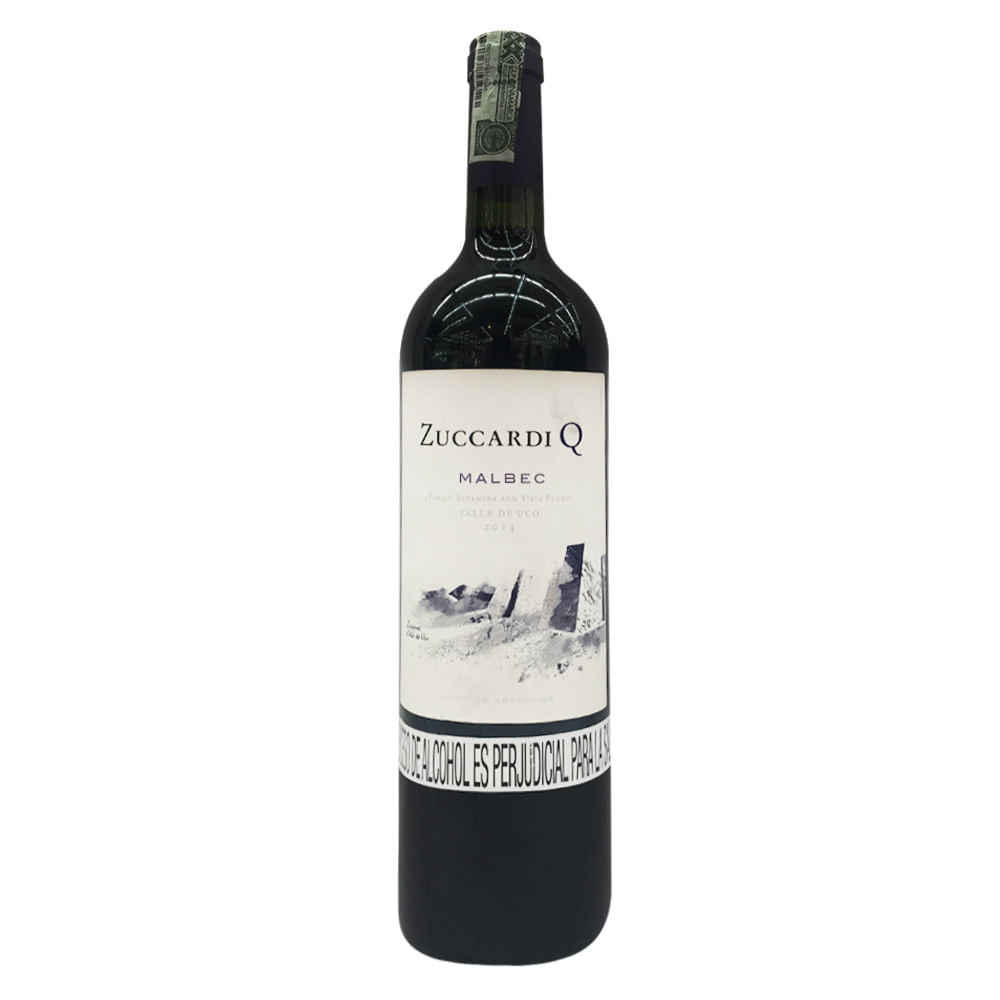 Vino tinto Zuccardi Q malbec x750ml