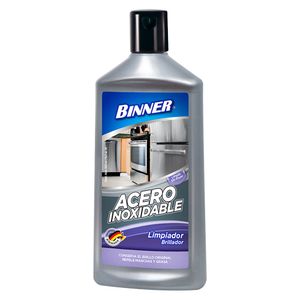 Limpiador Brillador Binner Acero Inoxidable x 500 ml