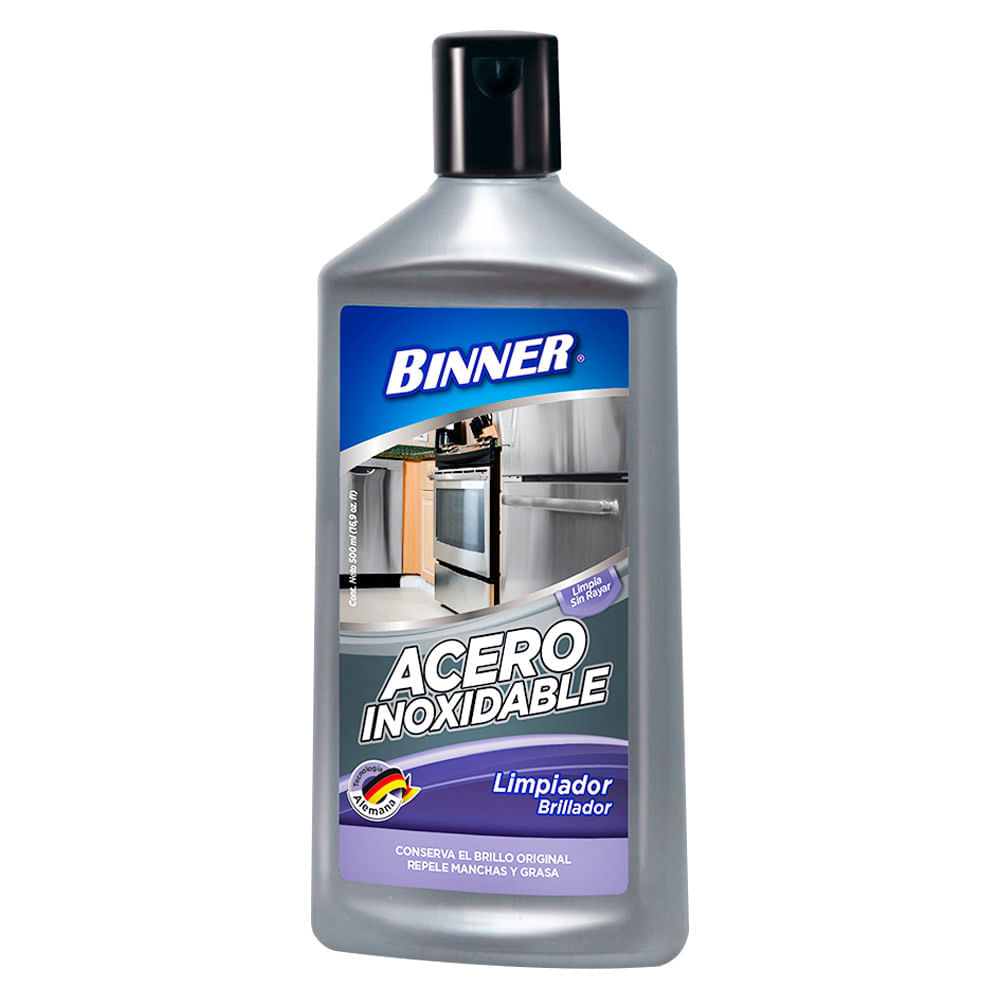 Limpiador Y Brillador Acero Inoxidable Binner