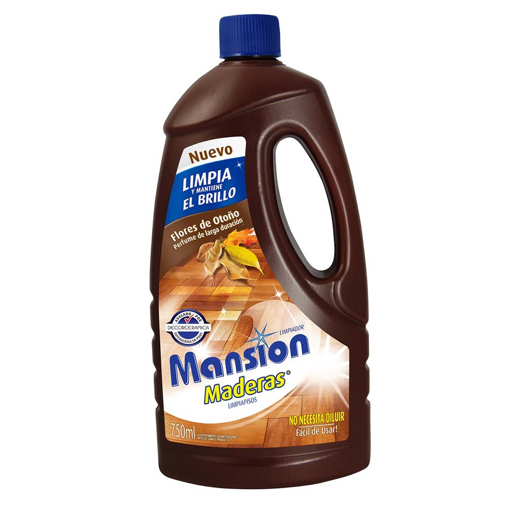 Cera para pisos Mansion madera x750ml