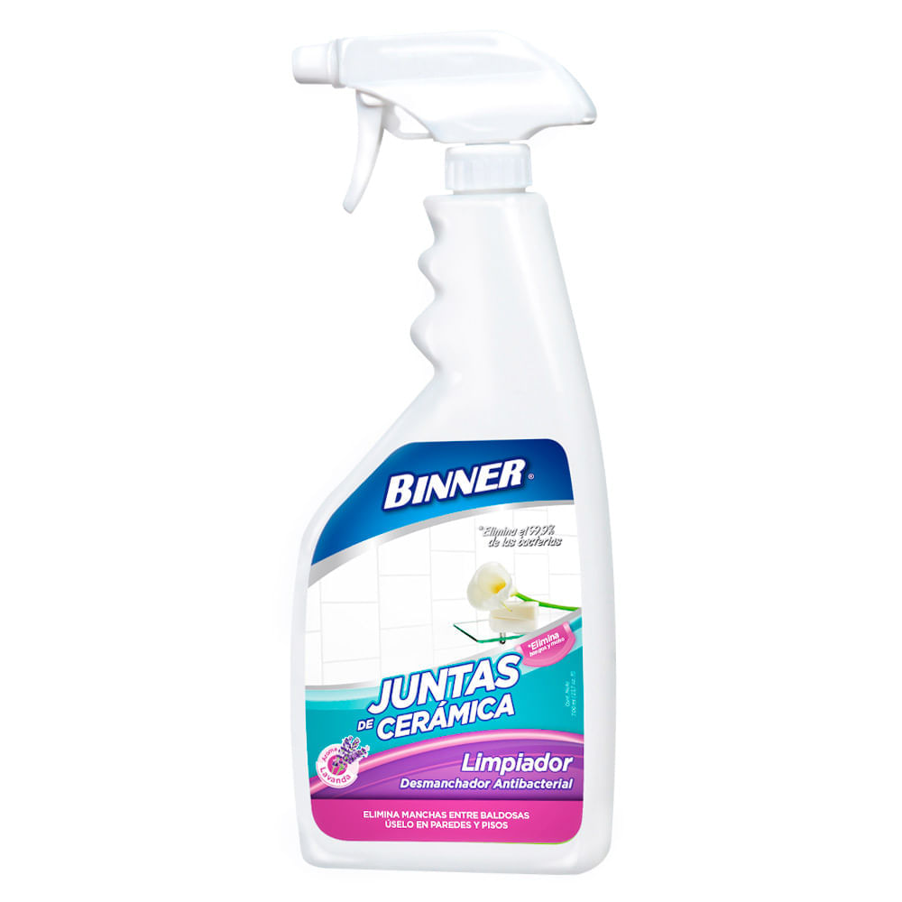 Limpiador desmanchador Binner juntas de cerámica lavanda x700ml