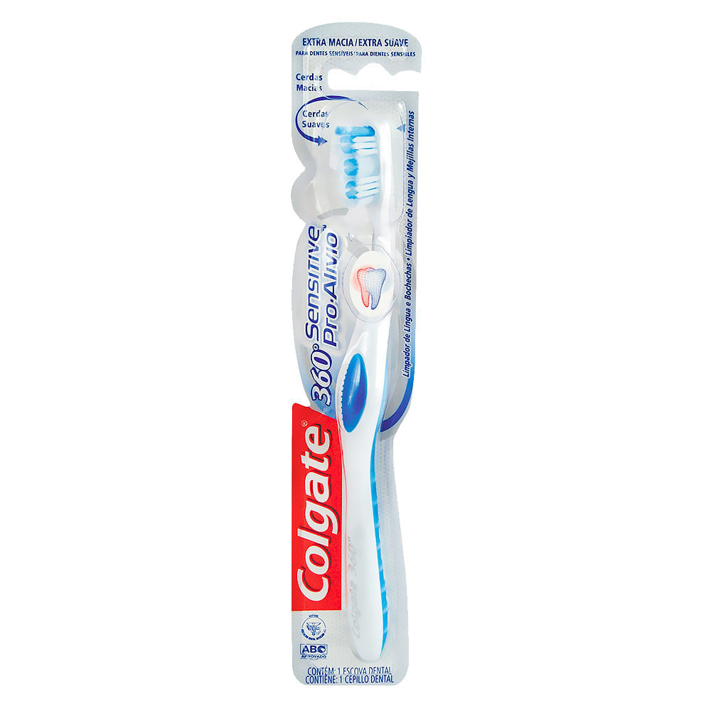 Cepillo Colgate 360 Sensitive Pro Alivio