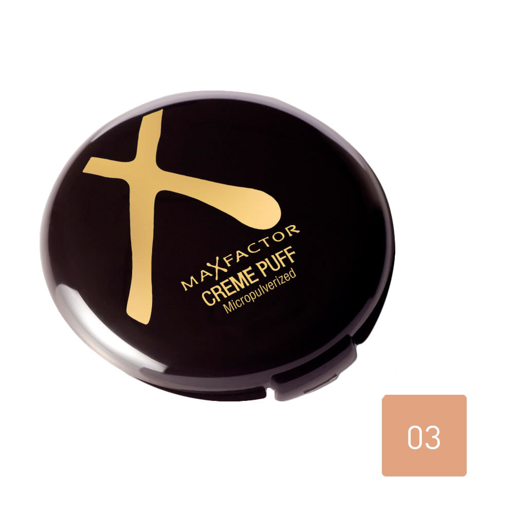 Polvo Creme Puff Delux Max Factor 03 Ivory Rose