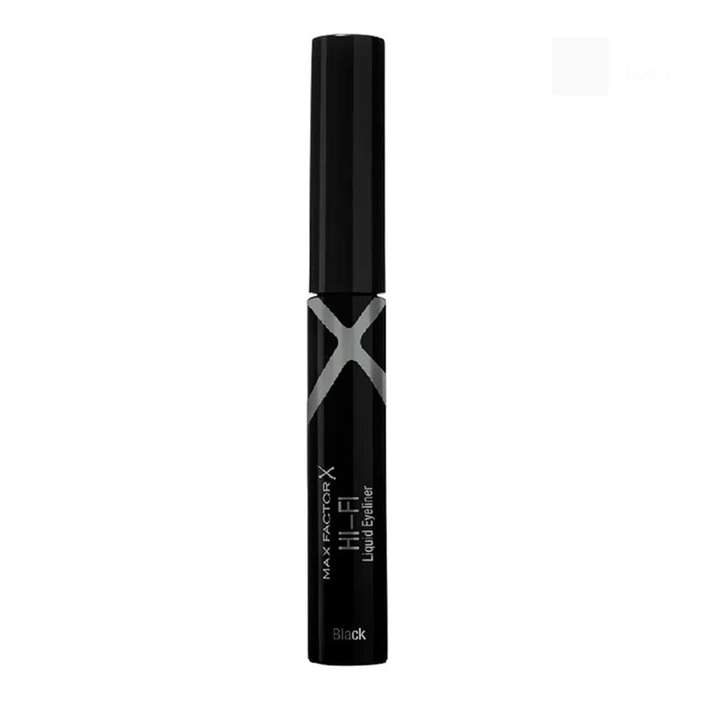 Delineador punta profesional HIFI Max Factor Negro
