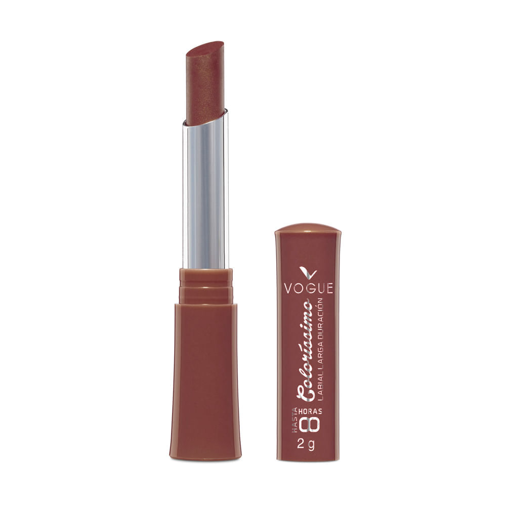 Labial en barra Larga Duración Vogue Colorissimo cereza x2g