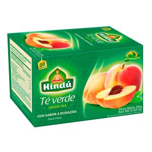Té verde Hindú durazno x20und x26g