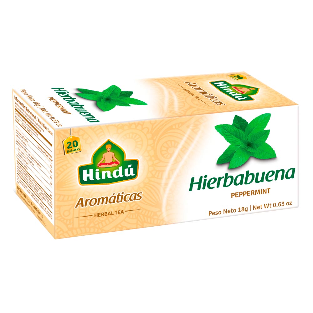 Aromática Hindú hierbabuena x20und x18g