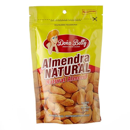 Almendra natural x 200g