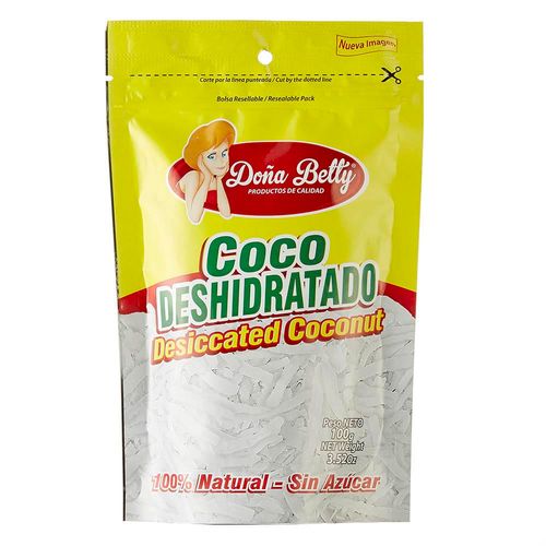 Coco deshidratado Doña Betty x 100g
