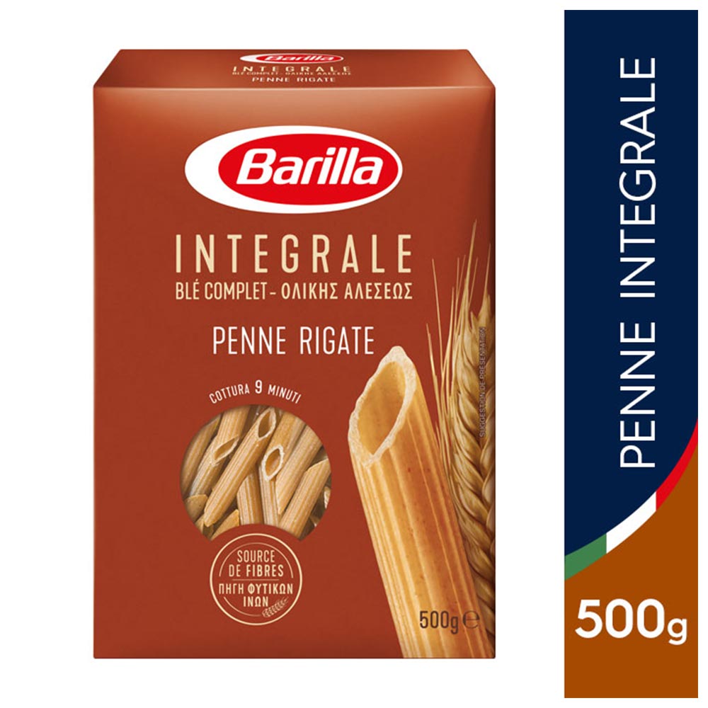 Pasta Penne Rigate Integral  Barilla x500g