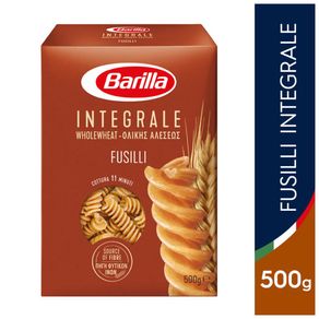 Pasta Fusilli Integral Barilla x500g