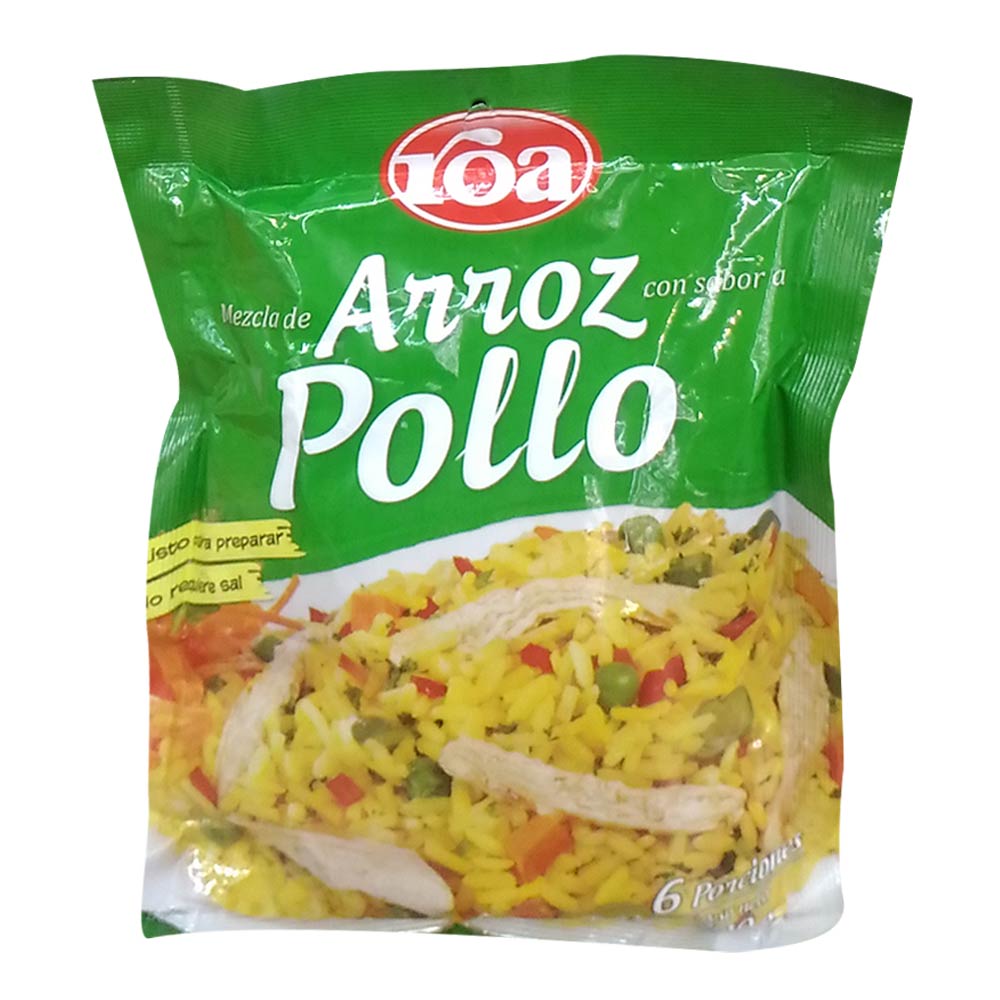Arroz Roa pollo y vegetales x300g