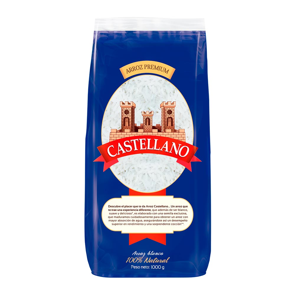 Arroz Castellano Premium blanco x1000g