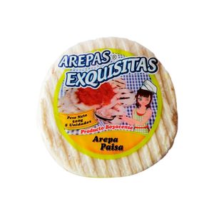 Arepas paisas Exquisitas bajas en sal x5und x500g