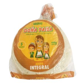 Arepas integrales Doña Paisa x5und x450g