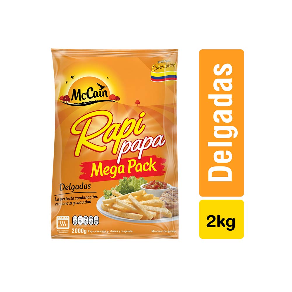 Papa Francesa Rapipapa Delgada 9mm bolsa x 2Kg