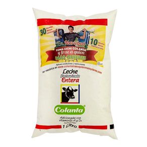 Leche Entera Colanta Pasteurizada x1lt