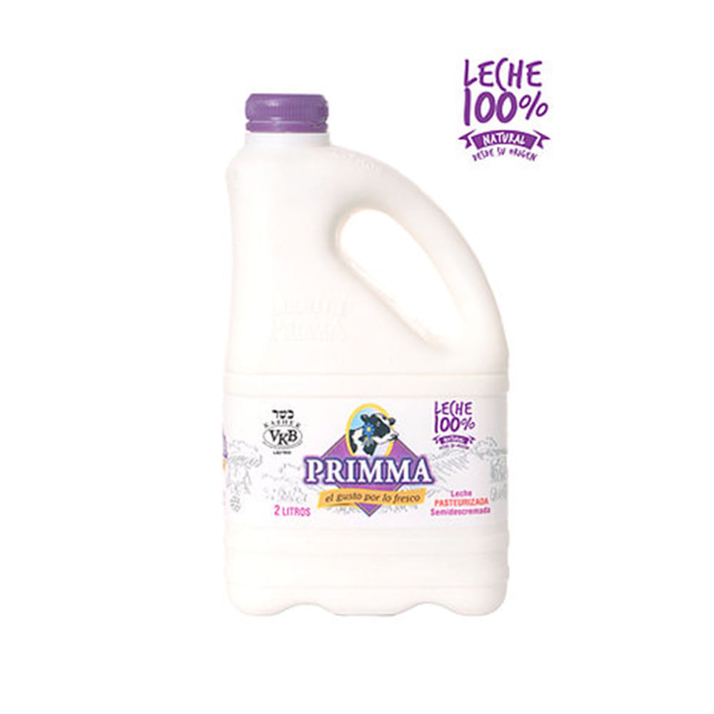 Leche semidescremada Primma x2000ml