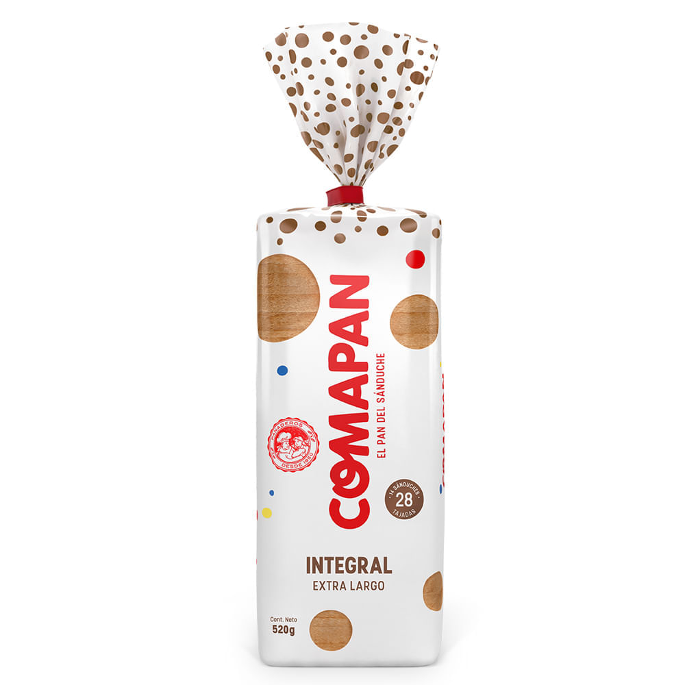 Pan Comapan integral x 520 g