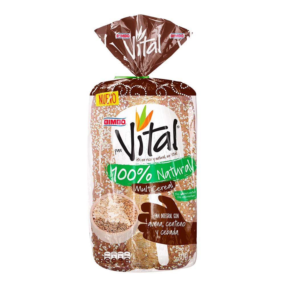 Pan Multicereal Bimbo x 500g