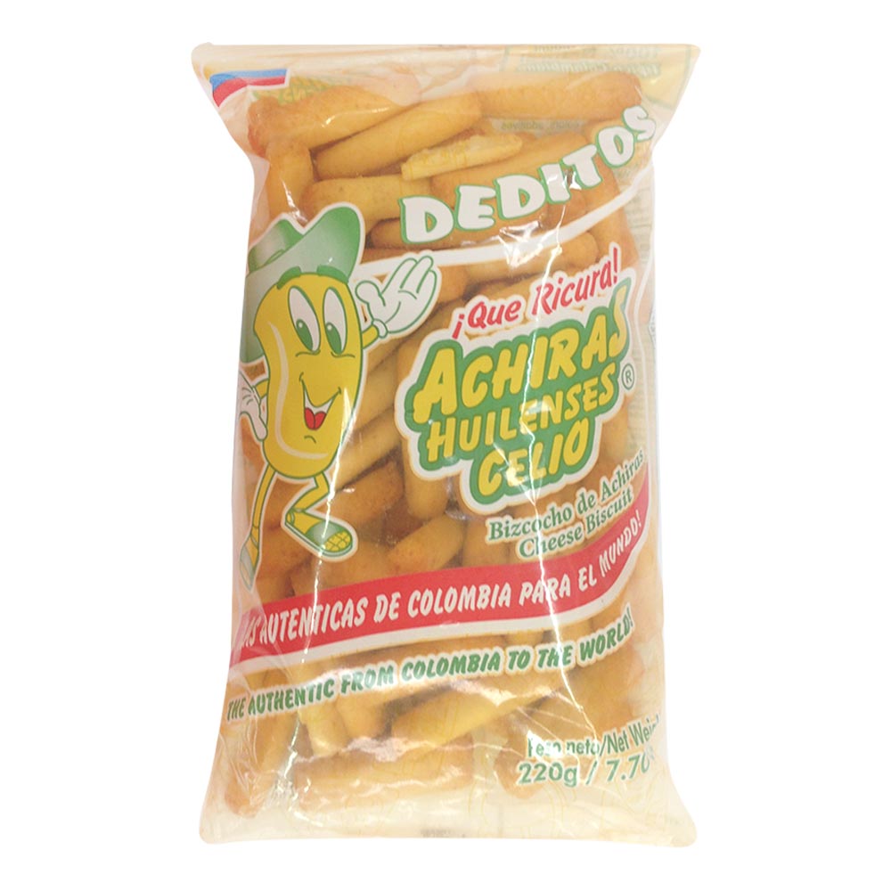 Deditos de achira Celio x 220 g