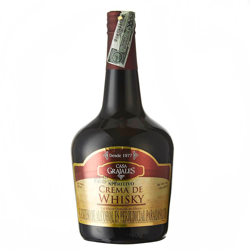 Crema de Whisky Casa Grajales x750ml