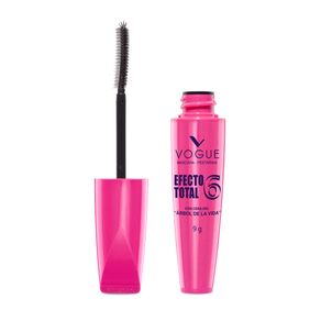 Pestañina Vogue Efecto Total 6 Negro 9gr