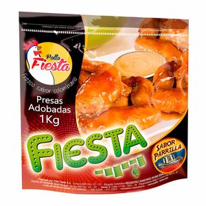 Alas Parrilla Pollo Fiesta x 1000g