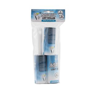 Rodillo quita pelusa Ubl x 20 hojas + repuesto x 2 und