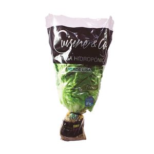 Lechuga verde lisa Insumo hidropónica x180gr