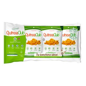 Pasabocas Quínoa Club quinua maíz x 6unds x12g c-u