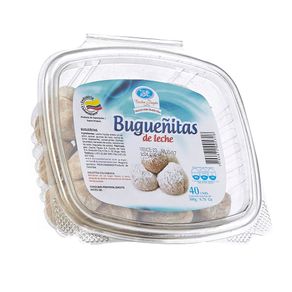 Bugenitas de leche Dulces Del Valle x 40 und x 300 g peso neto