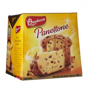 Panettone frutas Bauducco x 400 g